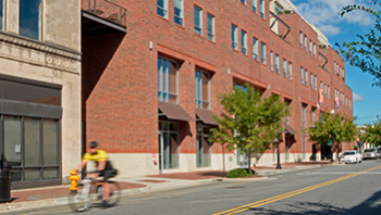 Traders Row in downtown Winston-Salem